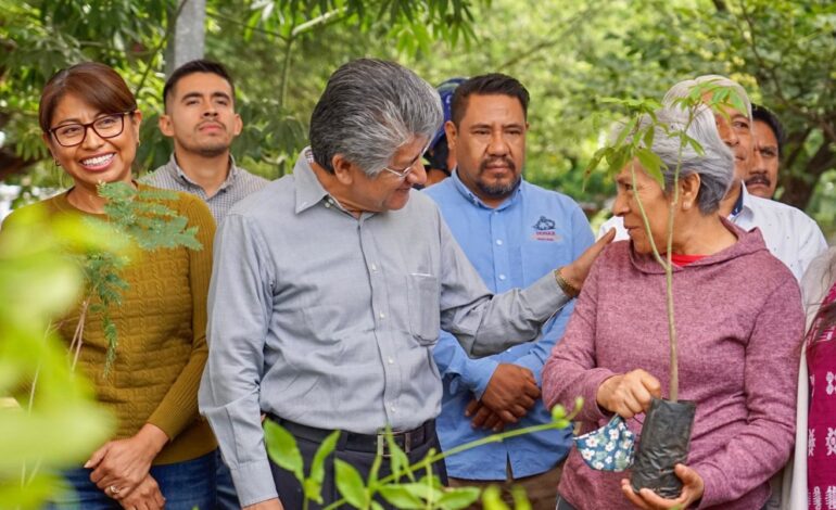  Agradece Municipio amplia participación ciudadana en entrega de árboles y abono