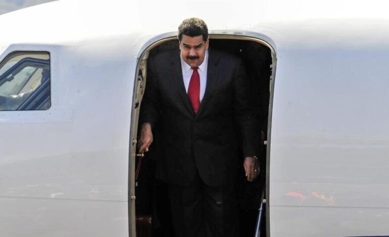  Estados Unidos incauta el ‘avión presidencial’ de Nicolás Maduro