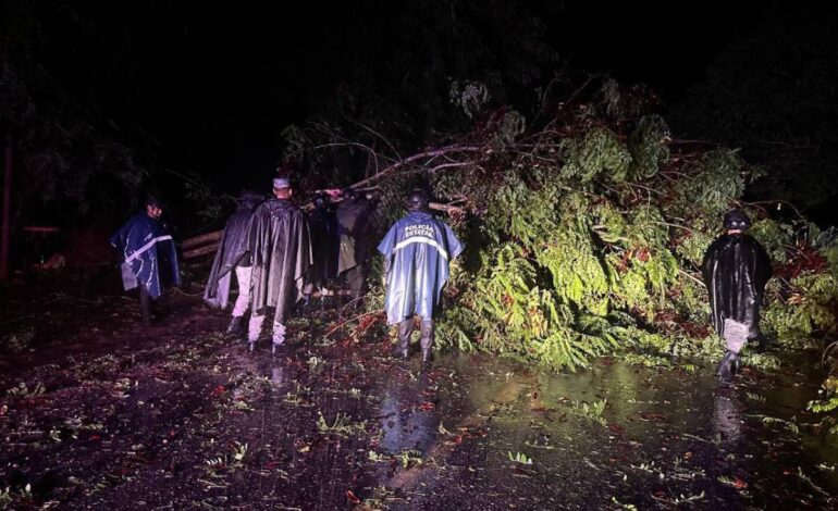 Pronostican fuerte temporal de lluvias para los próximos 5 días en Oaxaca