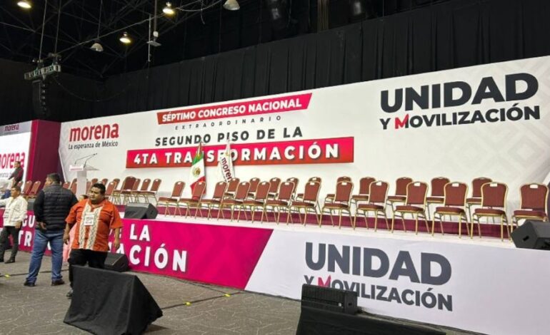  Se alistan congresistas de Morena a votar por su nueva dirigencia