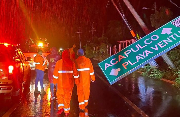  Reportan 2 muertos tras paso de tormenta tropical ‘John’ en Guerrero