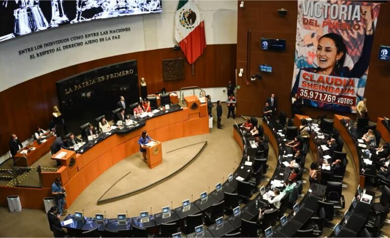  Senado avala aprobar “fast track” la reforma al Poder Judicial de AMLO