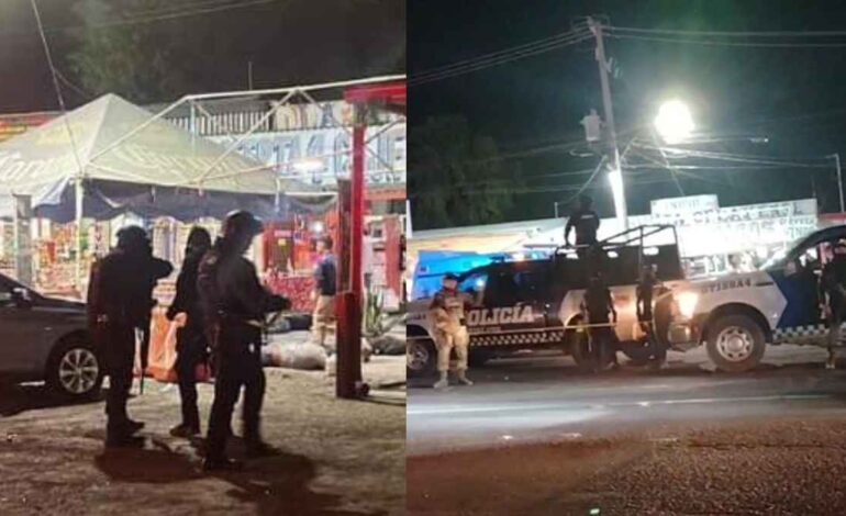  Masacre en zona comercial de Guanajuato deja 9 asesinados