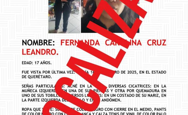 Fiscalía de Oaxaca localiza en Guanajuato a adolescente mixe enganchada por redes sociales