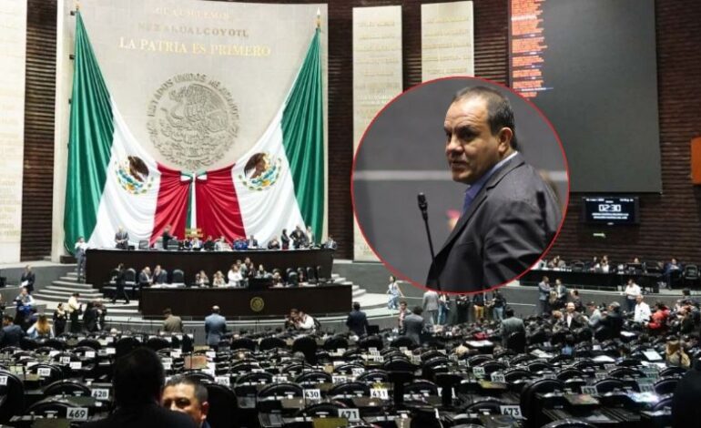 Diputados rechazan solicitud de desafuero contra Cuauhtémoc Blanco