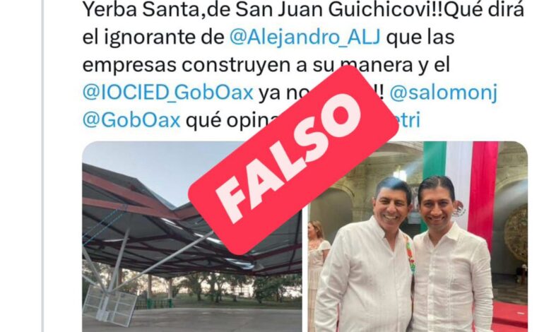 Aclaración del IOCIED sobre colapso de techado en escuela de San Juan Guichicovi