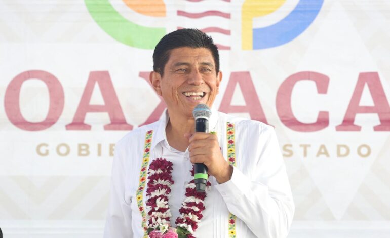 Anuncia Salomón Jara inversión por 42 mdp para el progreso y bienestar de Santa Catarina Juquila