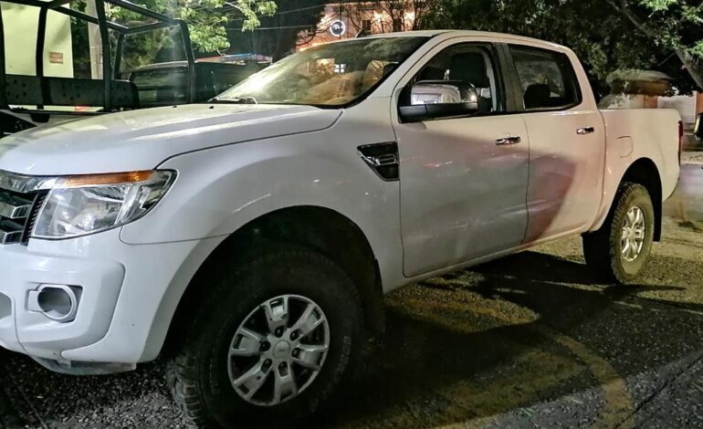 Recupera Policía Vial Estatal 8 vehículos con reporte de robo