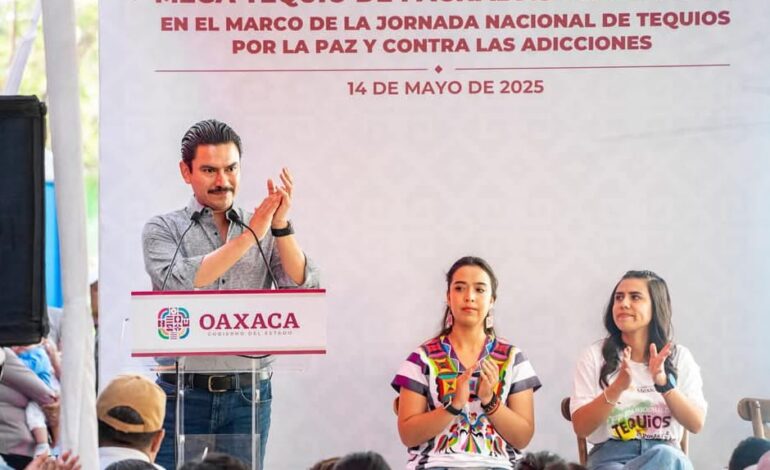 Oaxaca se suma a la Jornada Nacional de Tequios por la Paz: comunidad y seguridad desde San Juan Chapultepec