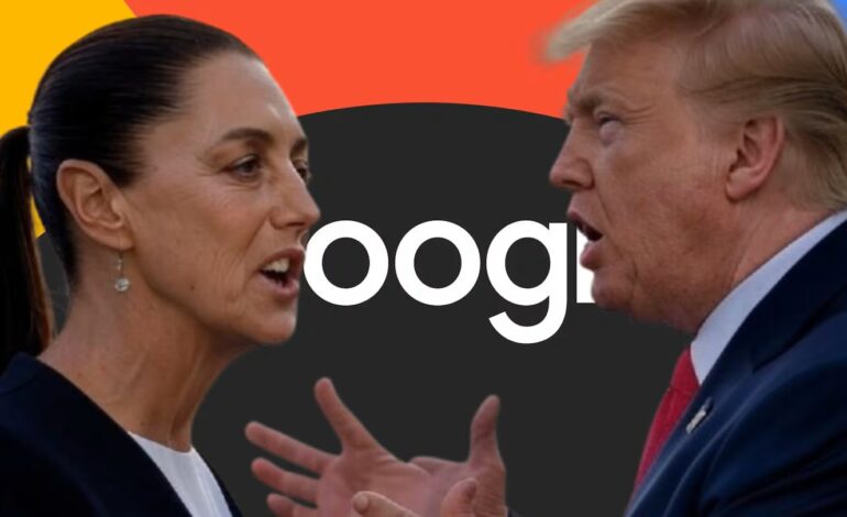 México demanda a Google por uso del nombre “Golfo de América” fuera del territorio estadounidense