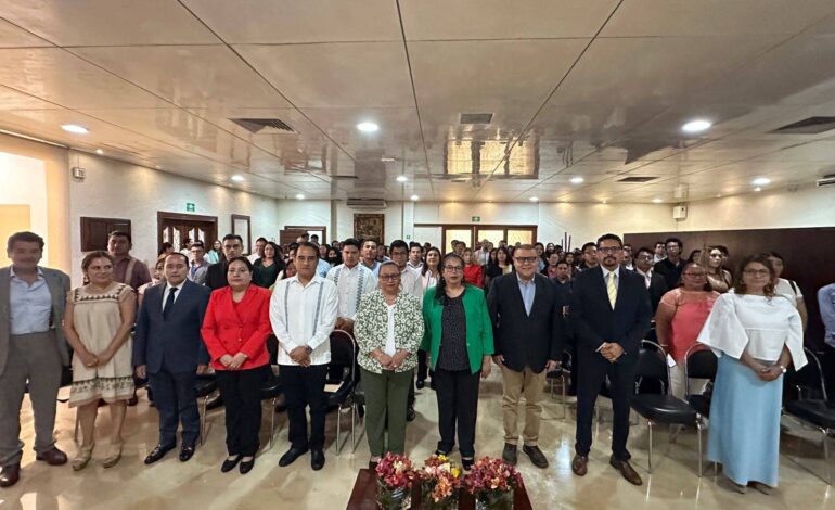  Realiza PJEO Encuentro Estatal de Formación Jurídica, un espacio para la transformación de la justicia