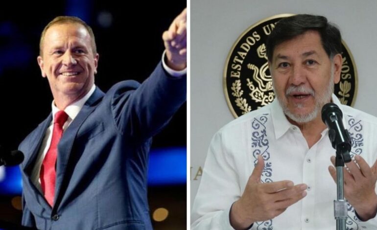 Senador de EU responde a burlas de Noroña a su propuesta para subir a 15% el impuesto a remesas: le añade 5% más