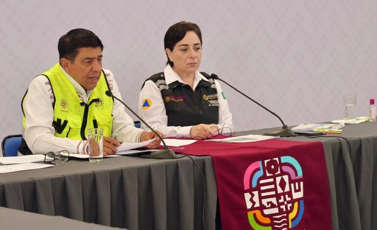  Reportan gobiernos Federal y Estatal mayores daños en 10 municipios de Oaxaca