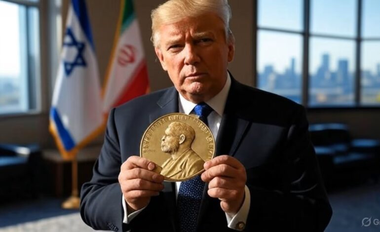  Postulan a Trump al Premio Nobel de la Paz por frenar guerra entre Irán e Israel