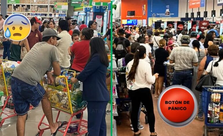  Huracán Erick desata compras de pánico en supermercados y gasolineras de Guerrero y Oaxaca