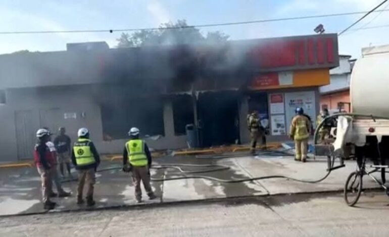  Aprehenden a dos personas más por incendios a OXXOS en Juchitán, van seis personas detenidos