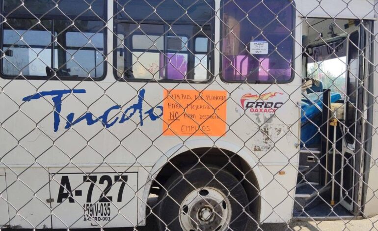  A partir de septiembre van 35 nuevas rutas del BinniBus; protestan concesionarios en Oaxaca