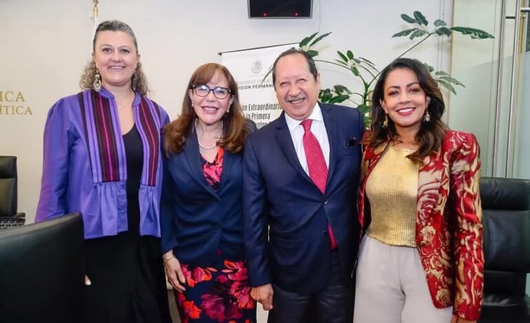  Participa Mariana Benítez Tiburcio en análisis para la designación de embajadores de Haití, Kenia, Siria, Líbano, Tanzania y Uganda