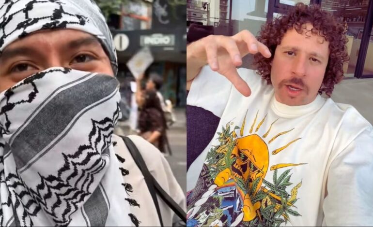  “Por chismoso”: así respondió Luisito Comunica tras agresiones en marcha vs. gentrificación