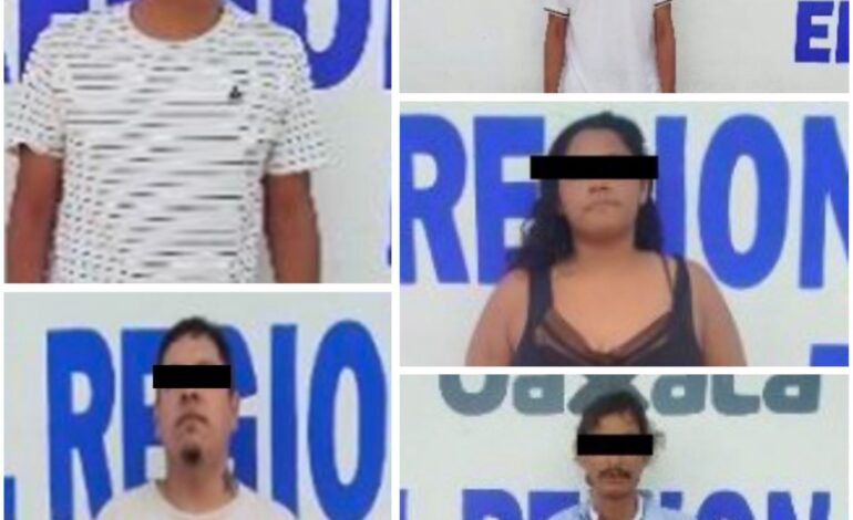  Detienen a 13 personas por narcomenudeo y posesión de drogas en Juchitán con Operación Sable
