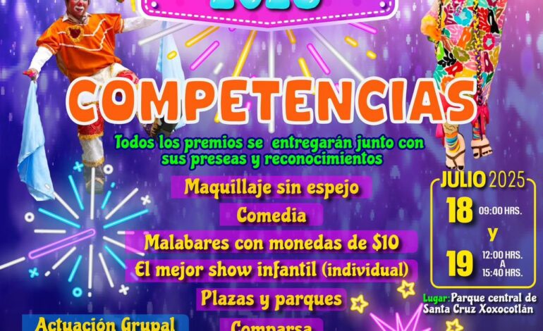  Santa Cruz Xoxocotlán será sede de la Payaguetza 2025