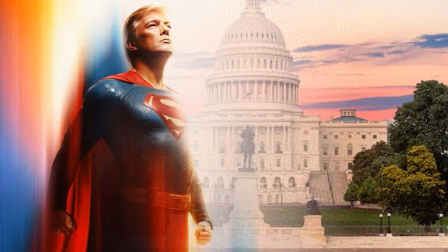  Casa Blanca publica imagen de Trump como ‘Superman’, donde lo describe como “símbolo de esperanza”