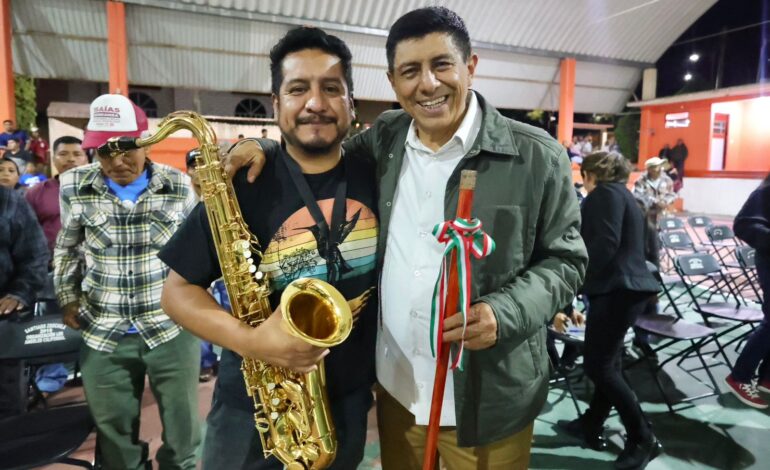  Con respaldos y obras, concluye Salomón Jara segunda visita a municipios del Distrito de Villa Alta