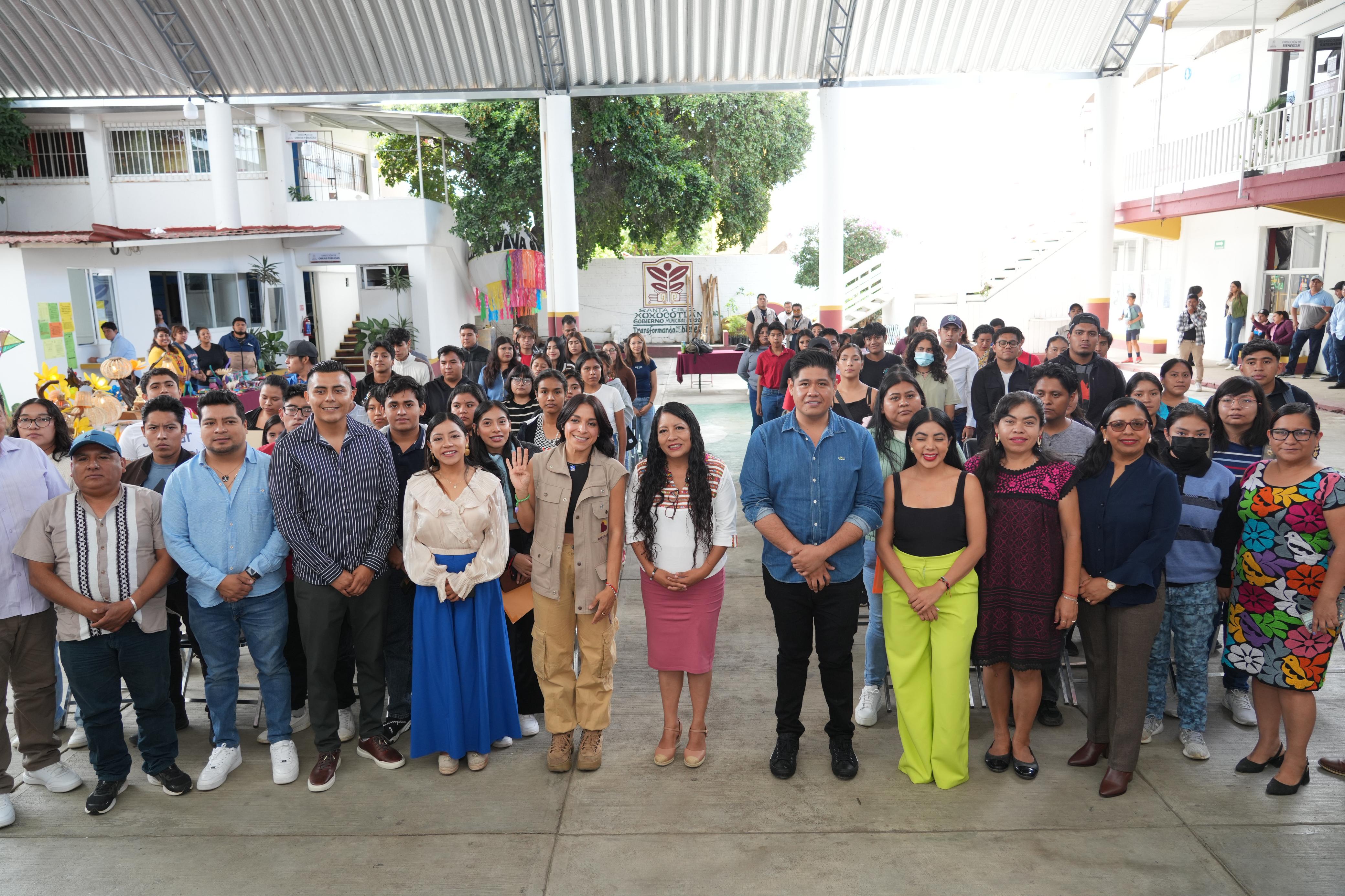  Llegan oficinas móviles agosto 2025 de Jóvenes Construyendo el Futuro a Xoxocotlán