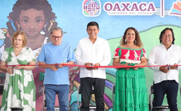  Inaugura Salomón Jara Feria Intercultural de Escritura y Lectura de Oaxaca 2025 que honra las lenguas y culturas ancestrales