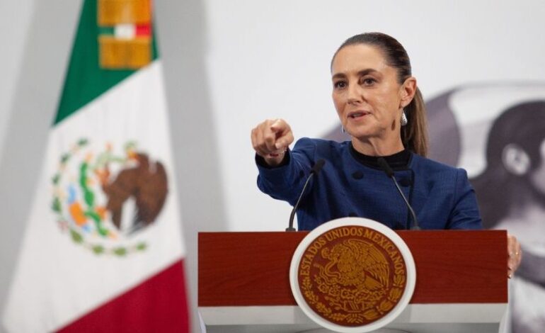  Claudia Sheinbaum niega acuerdo con la DEA