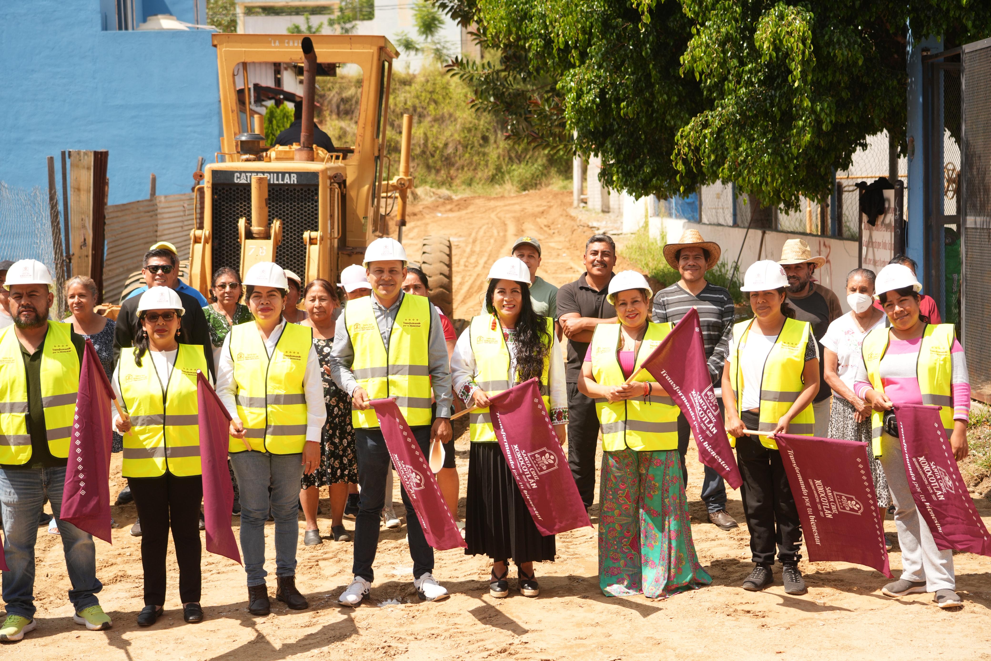  Infraestructura para el bienestar: arrancan obras de pavimentación y drenaje en Xoxocotlán