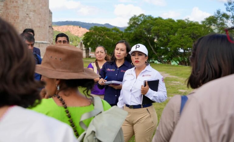  Realiza Saymi Pineda Velasco jornada de Trabajo por el Sector Turístico en la Mixteca oaxaqueña