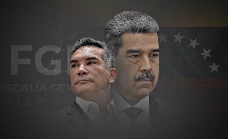  ‘Alito’ Moreno presenta denuncia ante la FGR contra Nicolás Maduro por “nexos” con cárteles mexicanos