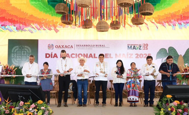  Reitera Salomón Jara apoyo al campo en la celebración del Día Nacional del Maíz 2025