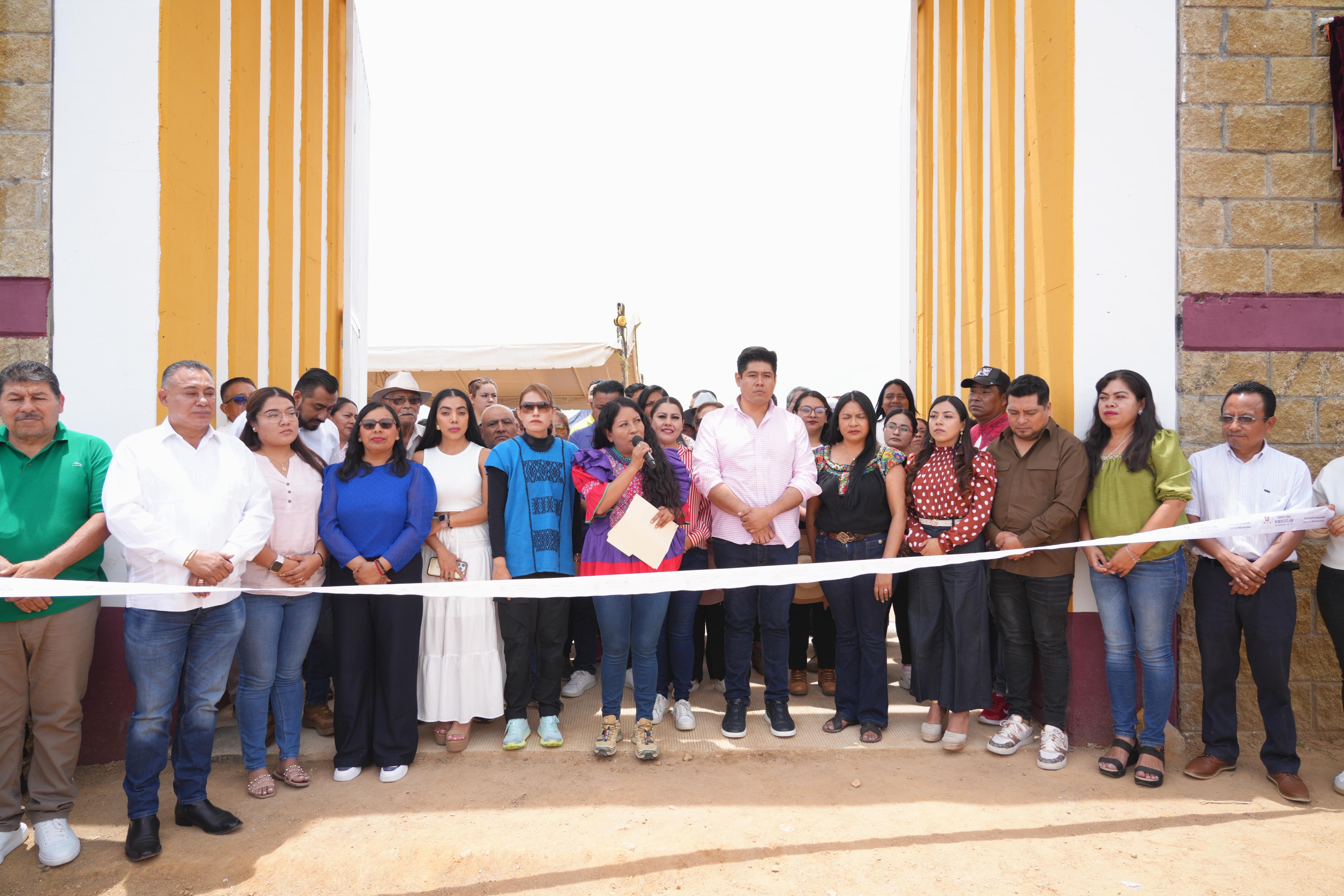  Amplían panteón Monte Albán en Xoxocotlán, beneficiará a miles de habitantes