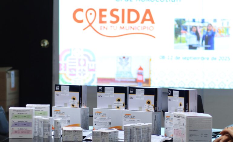  Xoxocotlán y COESIDA refuerzan acciones de prevención y detección temprana