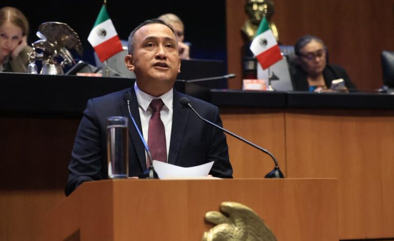  Senador Antonino Morales Toledo respalda reforma contra la extorsión; refrenda apoyo a la estrategia de seguridad de la presidenta Sheinbaum