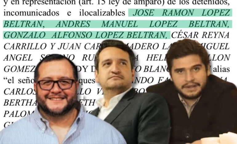  Filtran demandas que respaldan presuntos amparos de hijos de AMLO por huachicol fiscal