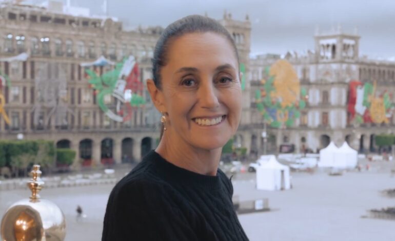  Claudia Sheinbaum convoca a celebrar su primer año de gobierno en el Zócalo