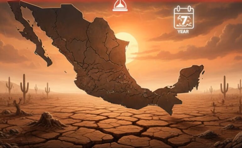  Del diluvio a la sequía: Esta predicción advierte que México enfrentará siete años sin agua