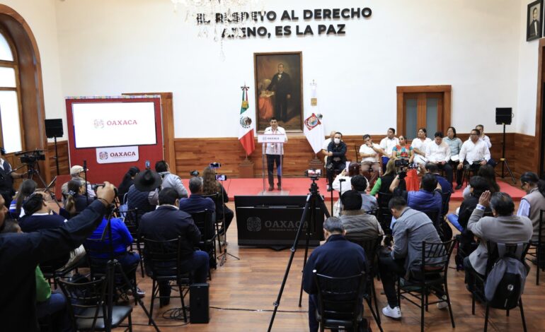  Reporta Salomón Jara abasto de medicamentos del 85% en Oaxaca provistos permanentemente por Rutas de la Salud