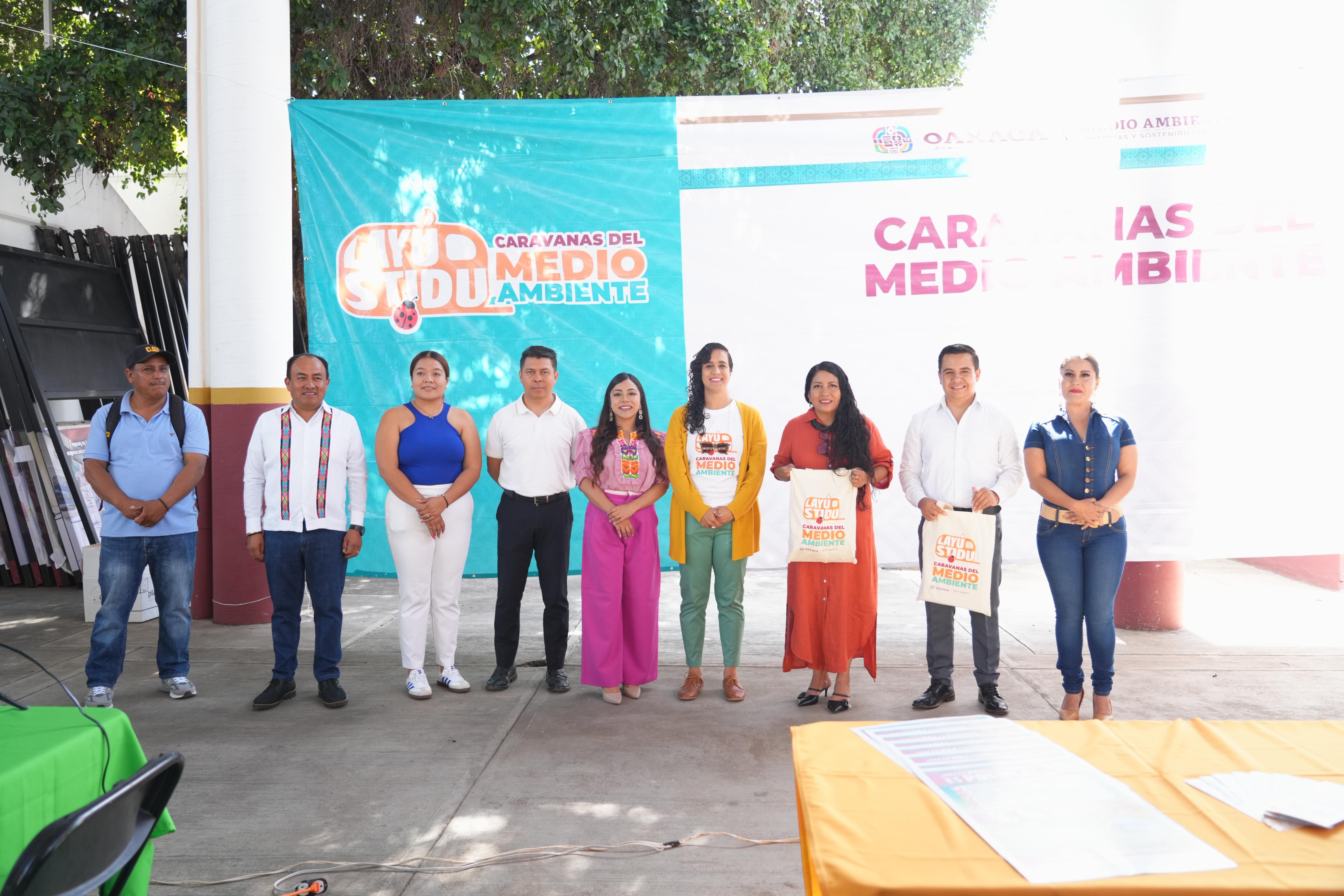  Fortalecen educación ambiental en Xoxocotlán con arranque del programa Layú Stidu