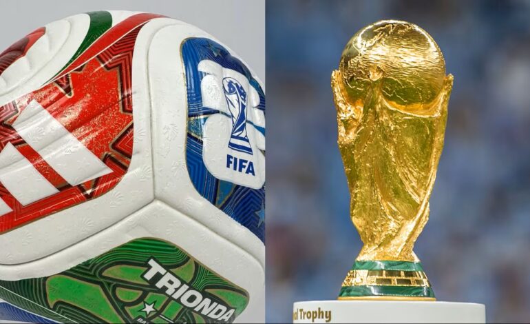  Llegó Trionda: FIFA presenta al balón oficial del Mundial 2026