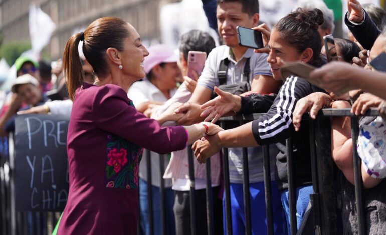  “No me va a pasar nada”: Sheinbaum dice que su ayudantía basta para protegerla