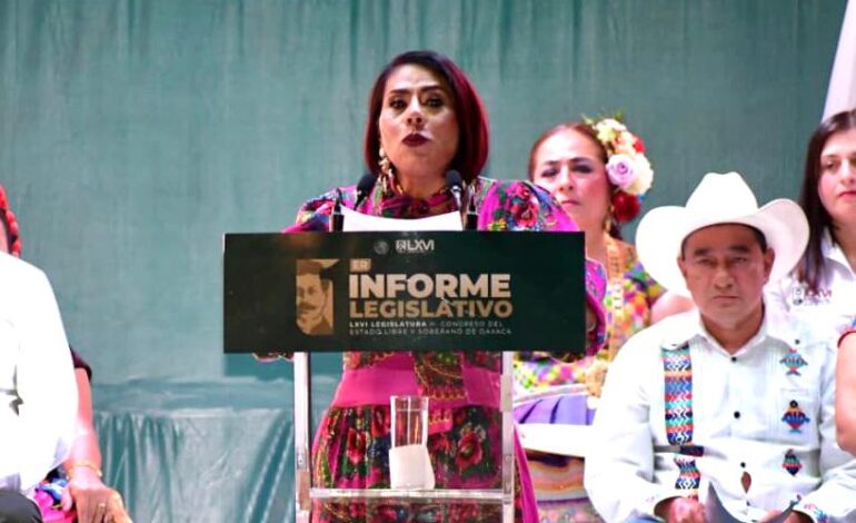  Desde el corazón de Oaxaca, la Diputada Tania López López rinde su Primer Informe Legislativo junto al Pueblo de Xoxocotlán