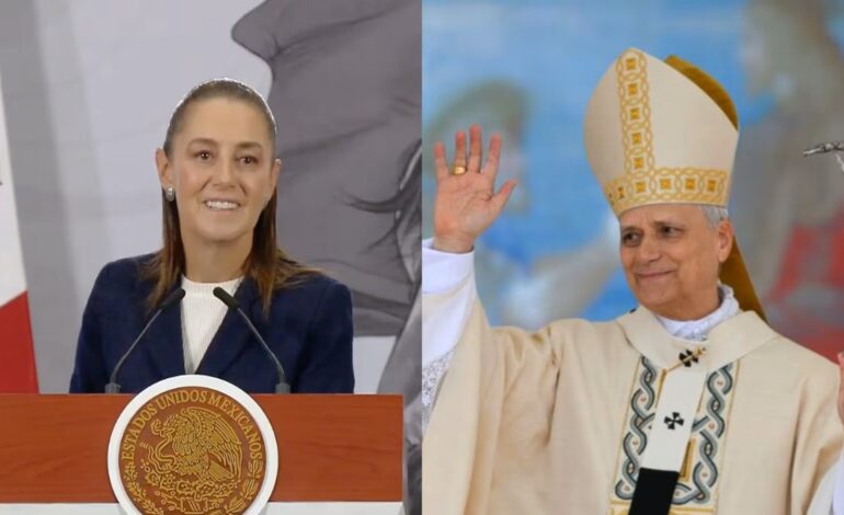  “Dijo que sí va a venir”: papa León XIV aceptó la invitación de Sheinbaum para visitar México