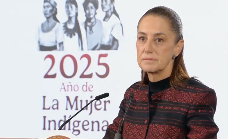  Sheinbaum llama a la ONU a evitar derramamiento de sangre en Venezuela por acciones de EE. UU.