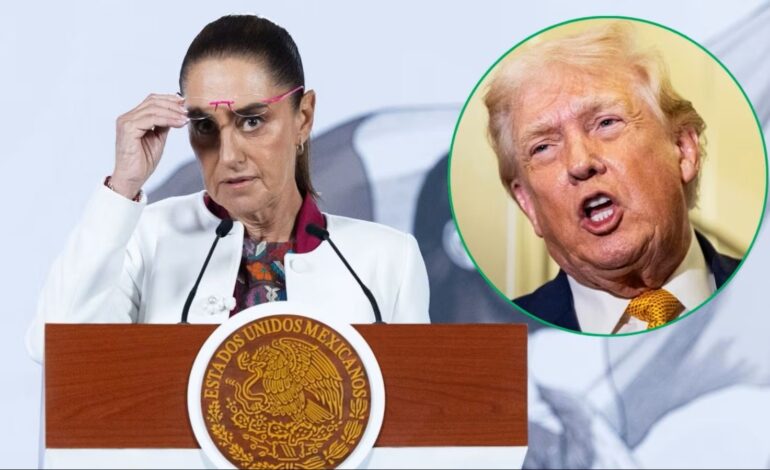  “No es un sobrevuelo internacional”: Sheinbaum aclara aterrizaje de avión de EE.UU. en Toluca