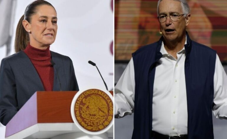  SAT notifica a Salinas Pliego por adeudo fiscal de 51 000 mdp: Sheinbaum