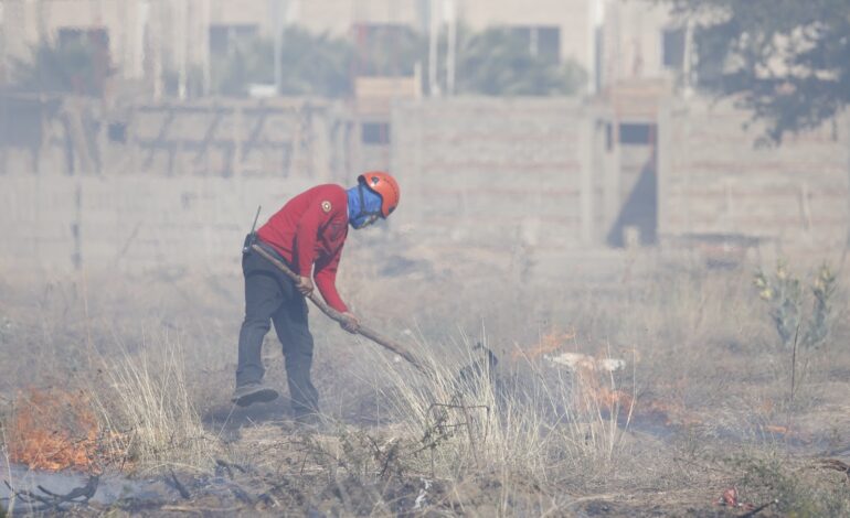  Protección Civil de Xoxocotlán refuerza llamado a la prevención de incendios